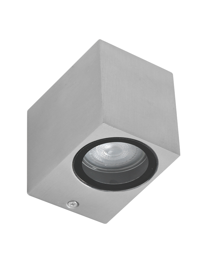 Applique extérieur cube Steinhauer Logan acier – Image 2