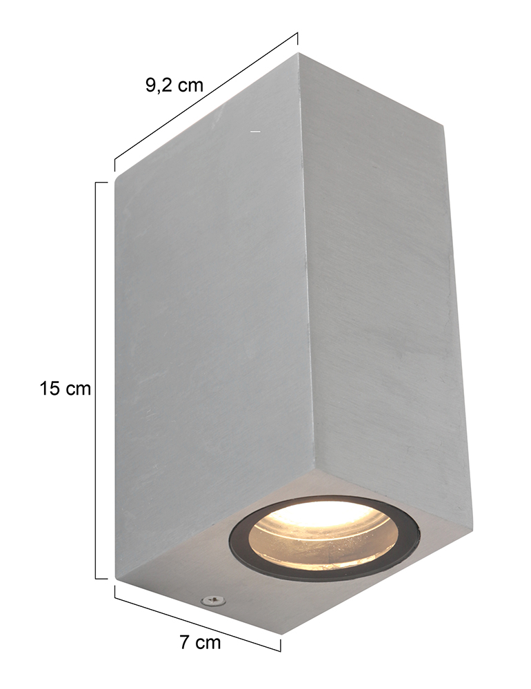 Applique murale extérieur en acier Steinhauer Logan – Image 6