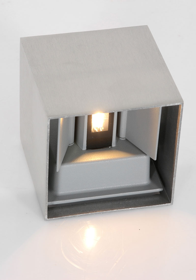 Applique extérieur capteur jour/nuit Steinhauer Logan acier – Image 5