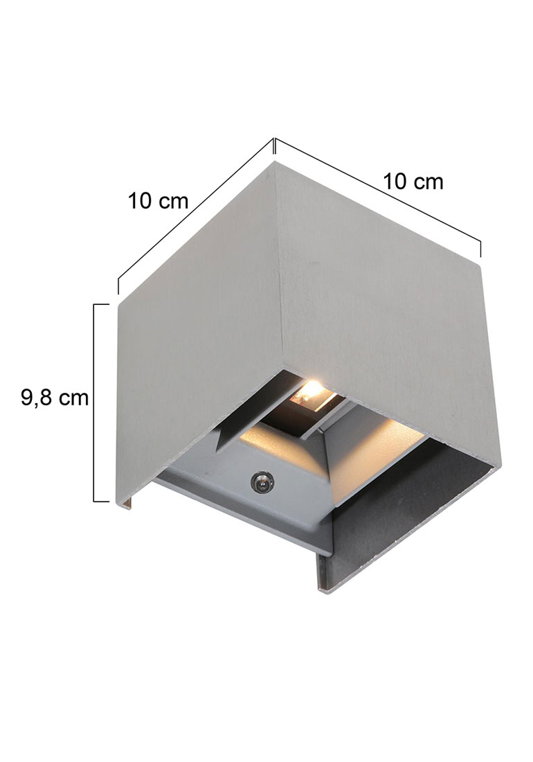 Applique extérieur capteur jour/nuit Steinhauer Logan acier – Image 6
