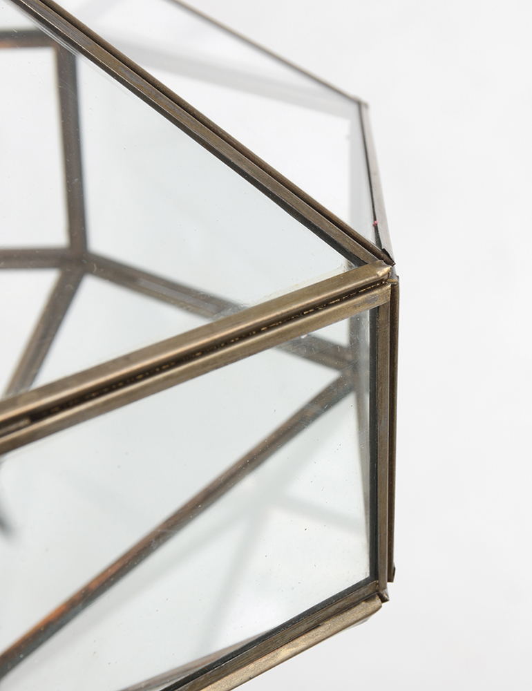 Suspension en bronze octogone Steinhauer Pimpernel – Image 5