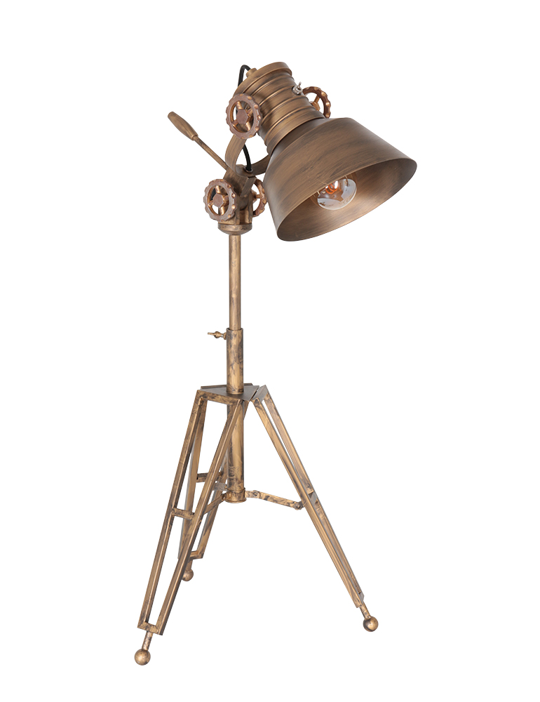 Lampe à poser trois pieds bronze-3355BR