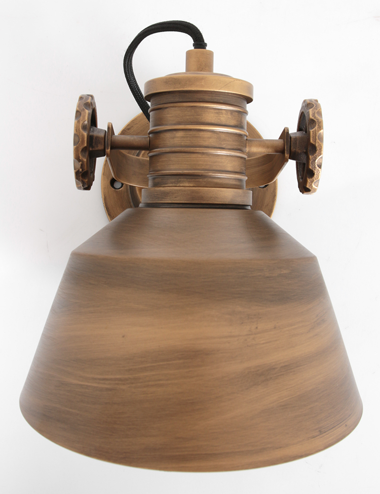 Spot mural vintage Anne Lighting Sprocket bronze – Image 7