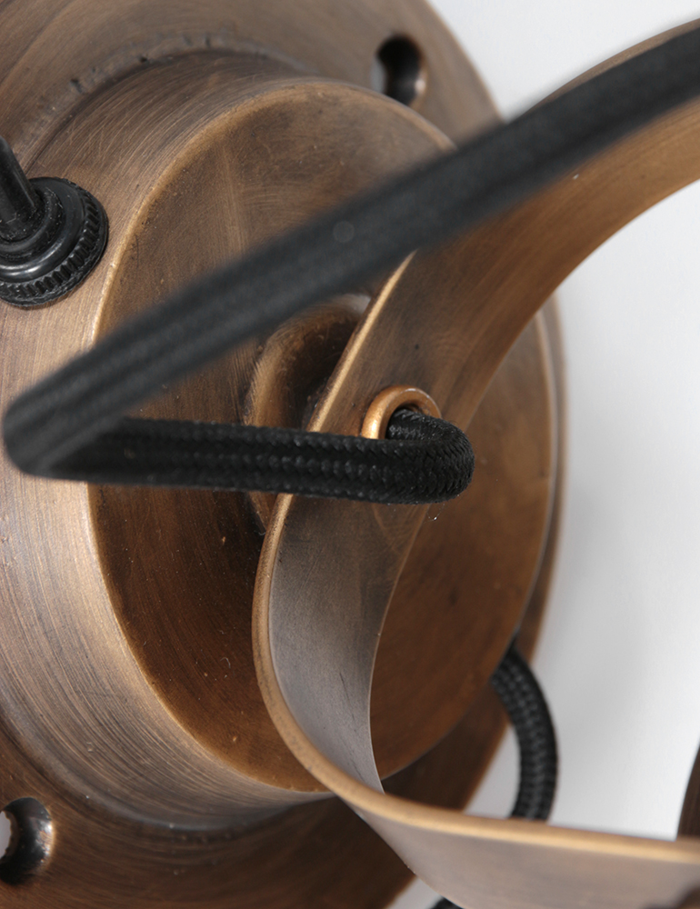 Spot mural vintage Anne Lighting Sprocket bronze – Image 8