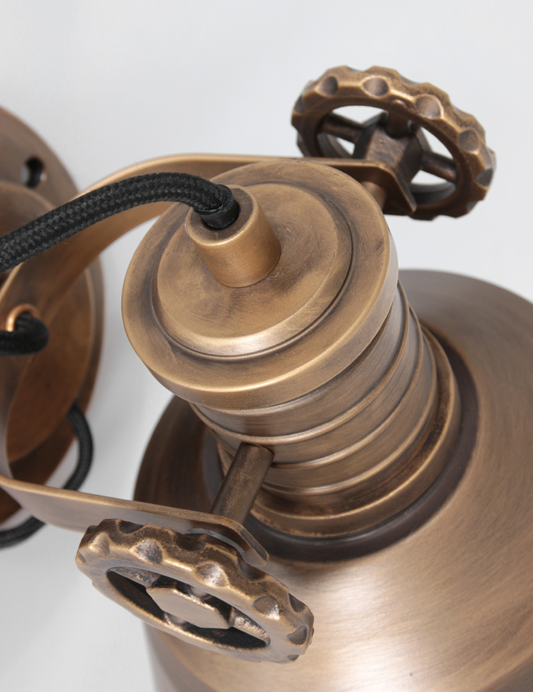 Spot mural vintage Anne Lighting Sprocket bronze – Image 4