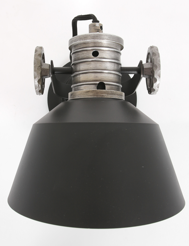 Spot mural industriel Anne Lighting Sprocket noir – Image 8