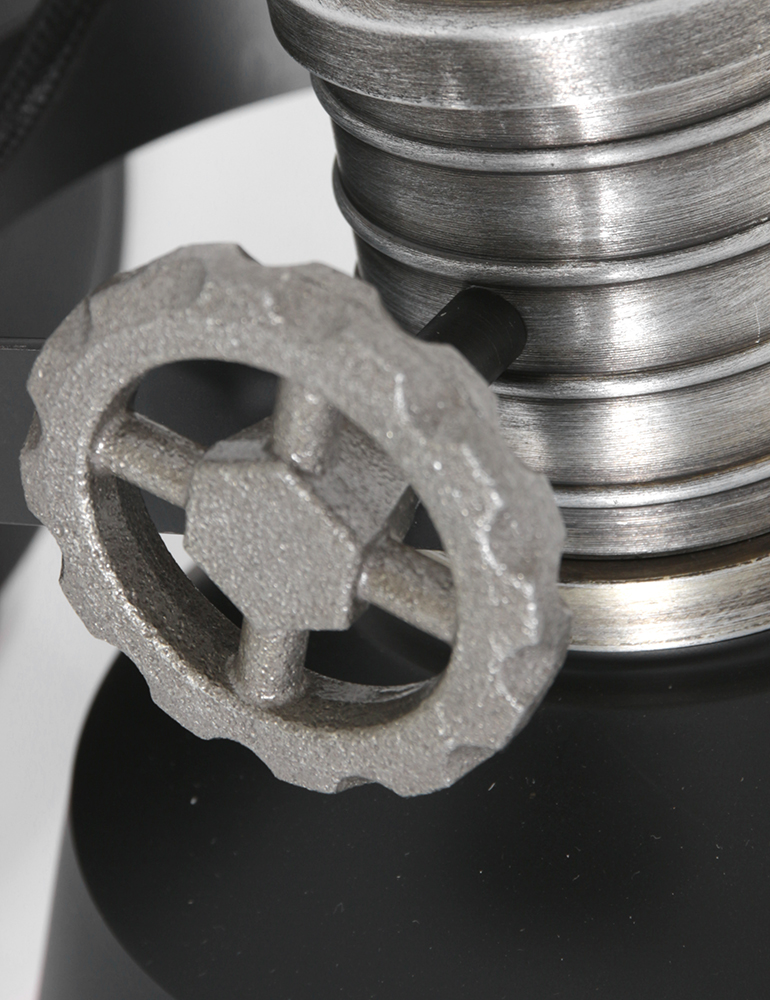 Spot mural industriel Anne Lighting Sprocket noir – Image 3