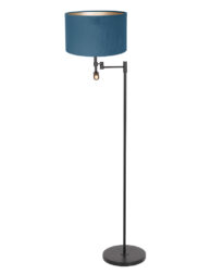 lampadaire-steinhauer-stang-bleu-et-noir-7192zw