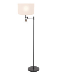 lampadaire-steinhauer-stang-opaque-et-noir-7178zw