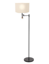 lampadaire-steinhauer-stang-opaque-et-noir-7180zw