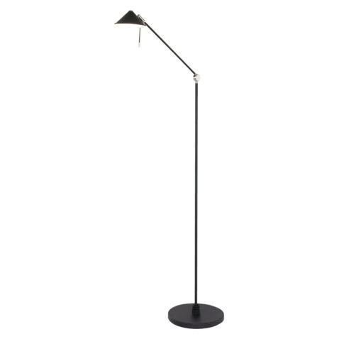 lampadaire-led-design-noir-aux-bras-articules  -steinhauer-punkt-led-chrome-et-noir-2559zw