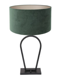 lampe-de-table-graphique-steinhauer-stang-vert-et-noir-3509zw