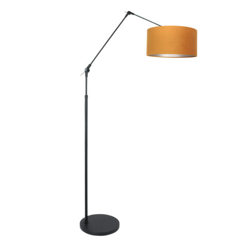 lampe-orientable-avec-abat-jour-cuivre-steinhauer-prestige-chic-gris-et-noir-8117zw