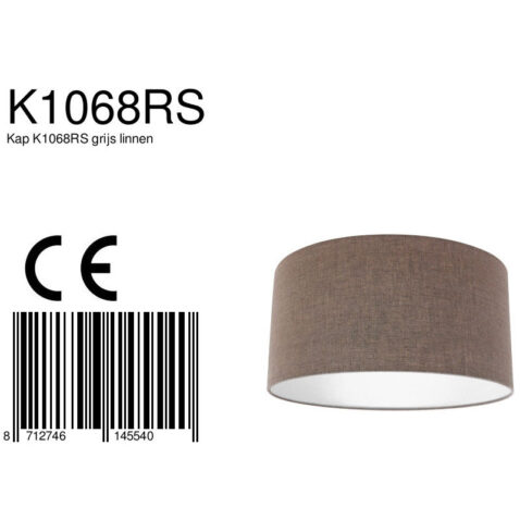 abat-jour-lin-marron-40-cm-steinhauer-lampenkappen-gris-k1068rs-6