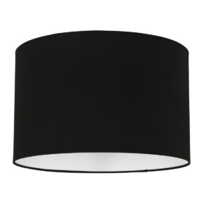 abat-jour-rond-40cm-mexlite-lampenkappen-noir-k7976ss