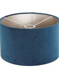 abat-jour-rond-velours-bleu-30-cm-steinhauer-lampenkappen-bleu-k7396zs-1