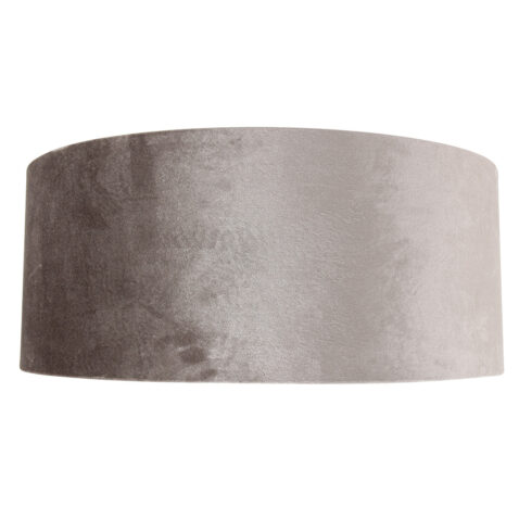 abat-jour-rond-velours-gris-50-cm-steinhauer-lampenkappen-taupe-k1066gs-2