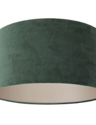 abat-jour-velours-vert-40-cm-steinhauer-lampenkappen-vert-k1068vs