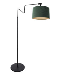 grand-lampadaire-style-industriel-steinhauer-linstrom-vert-et-noir-3735zw-1