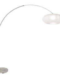 lampadaire-penche-moderne-acier-abat-jour-design-clair-steinhauer-sparkled-light-acier-et-opaque-3806st-1