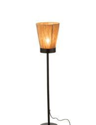 lampadaire-rustique-noir-avec-corde-beige-jolipa-luna-30960-1