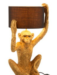 lampe-de-table-moderne-noire-et-doree-singe-jolipa-monkey-poly-16047-1
