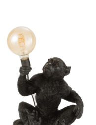 lampe-de-table-moderne-noire-singe-jolipa-monkey-poly-21461-1