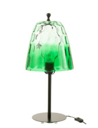 lampe-de-table-rétro-en-verre-vert-jolipa-oceane-31641