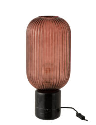 lampe-de-table-rétro-noire-en-verre-côtelé-jolipa-yufo-5747