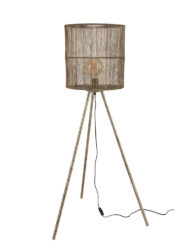 lampe-de-table-rustique-marron-à-trois-pieds-jolipa-antique-2980