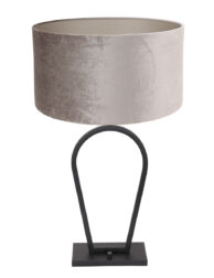 lampe-tendance-metallise-steinhauer-stang-gris-et-noir-3505zw