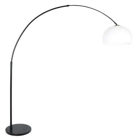 lampadaire-design-en-arc-steinhauer-sparkled-light-noir-9831zw