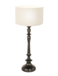 lampe-de-table-classique-blanc-noir-steinhauer-bois-noirantique-et-opaque-3764zw-1