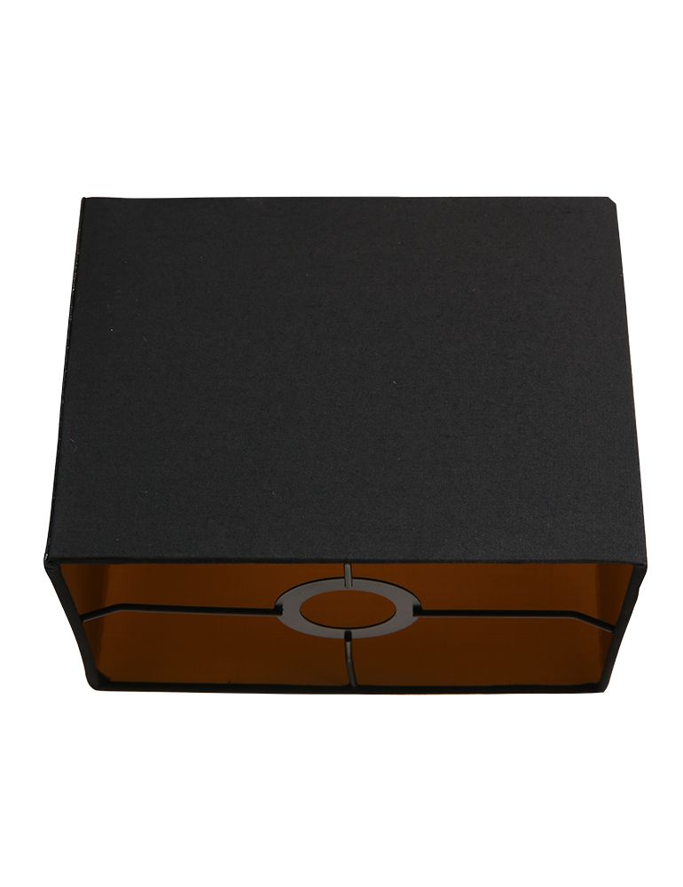 Abat-jour en tissu noir tendance Mexlite – Image 2