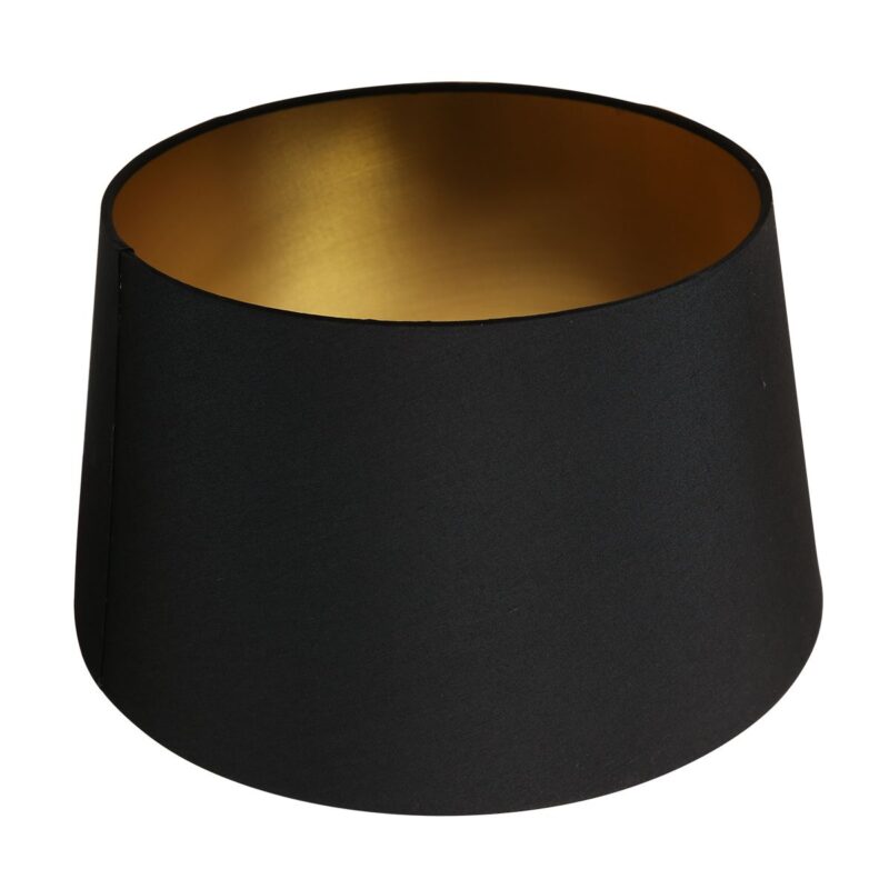 abat-jour-rond-moderne-noir-et-or-mexlite-lampenkappen-k5894ss