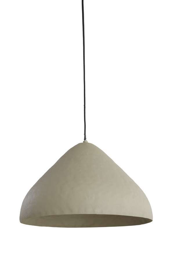 Suspension simpliste gris clair Light & Living Elimo