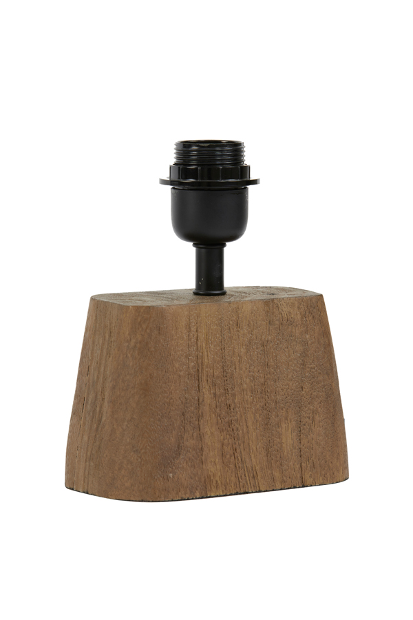 Pied de lampe en bois moderne Light & Living Kardan
