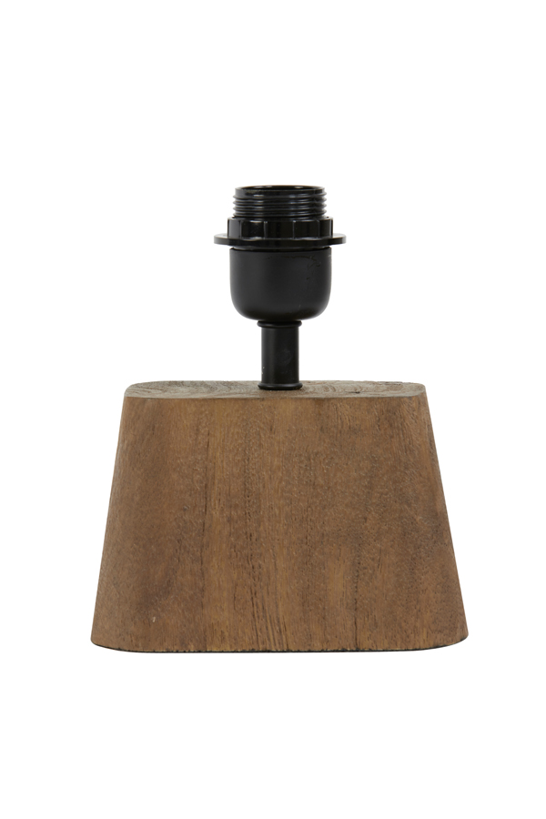 Pied de lampe en bois moderne Light & Living Kardan – Image 2
