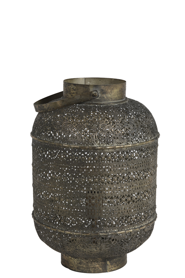 Lampe de table lanterne orientale dorée Light & Living Udupi – Image 4