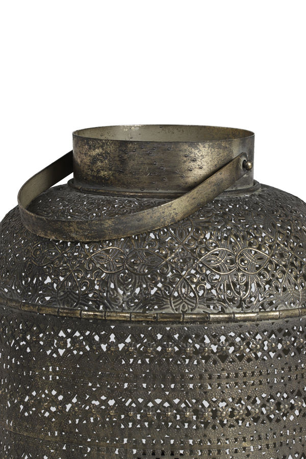 Lampe de table lanterne orientale dorée Light & Living Udupi – Image 5