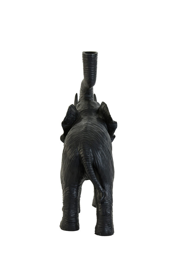 Lampe Sur Pied IMORI Éléphant - Design Or Et Noir (neuve)