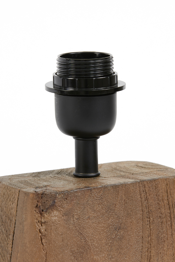 Pied de lampe en bois moderne Light & Living Kardan – Image 5