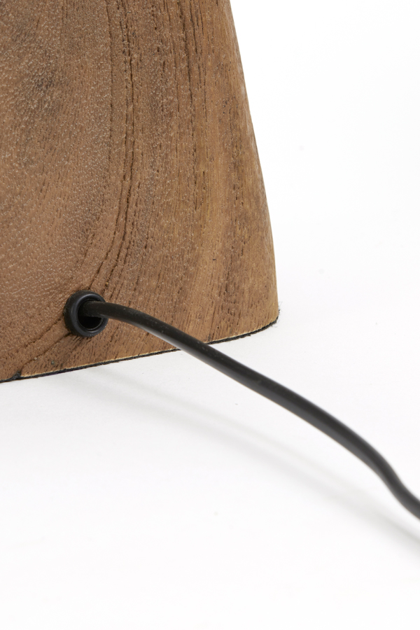 Pied de lampe en bois moderne Light & Living Kardan – Image 6