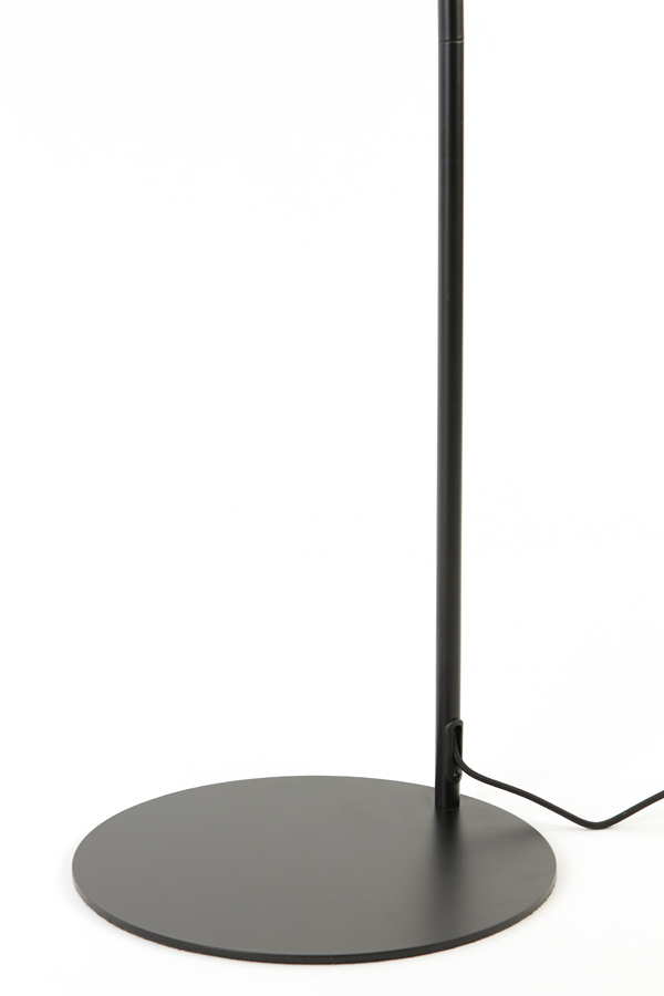 Lampadaire avec abat-jour en verre clair Light & Living Rakel – Image 8