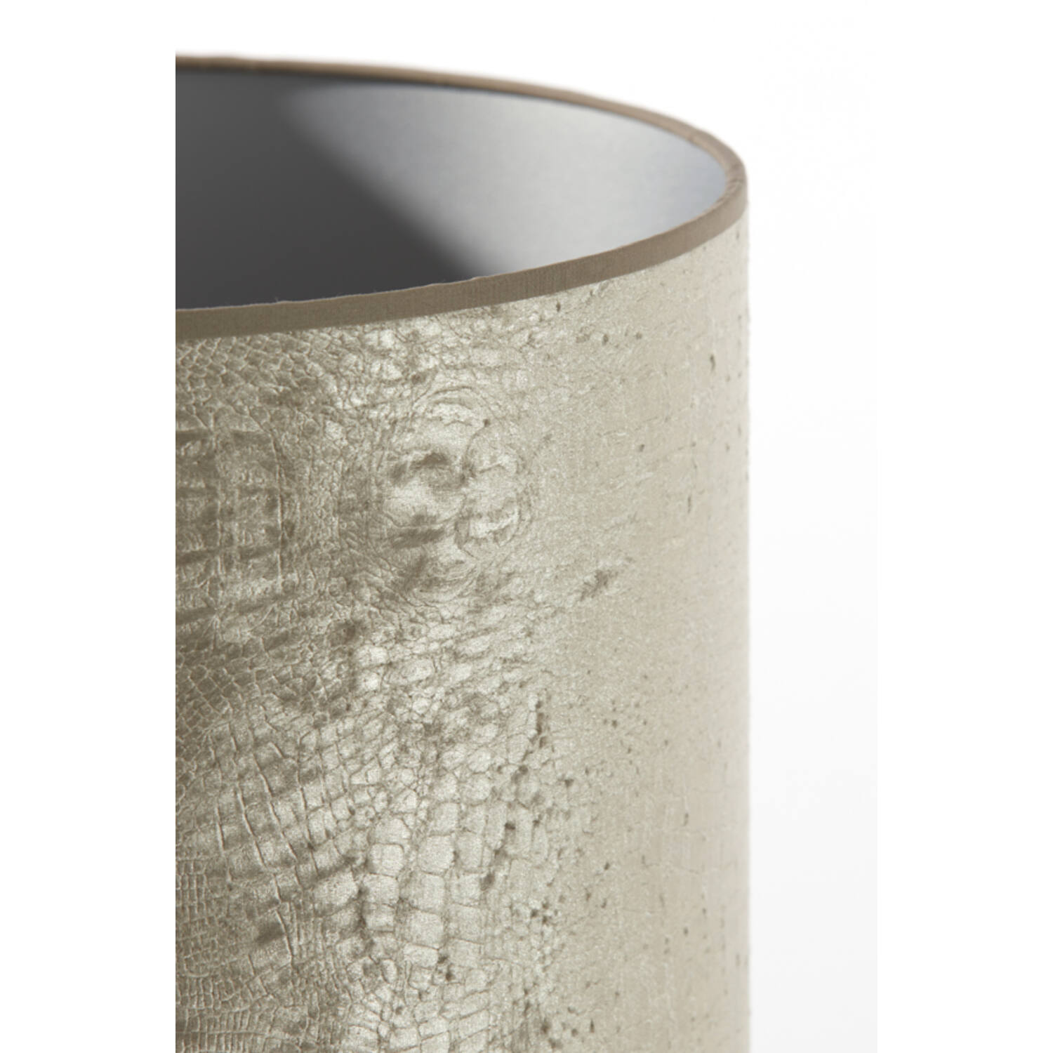 Abat-jour botanique argenté imprimé animal Light & Living Chelsea – Image 3