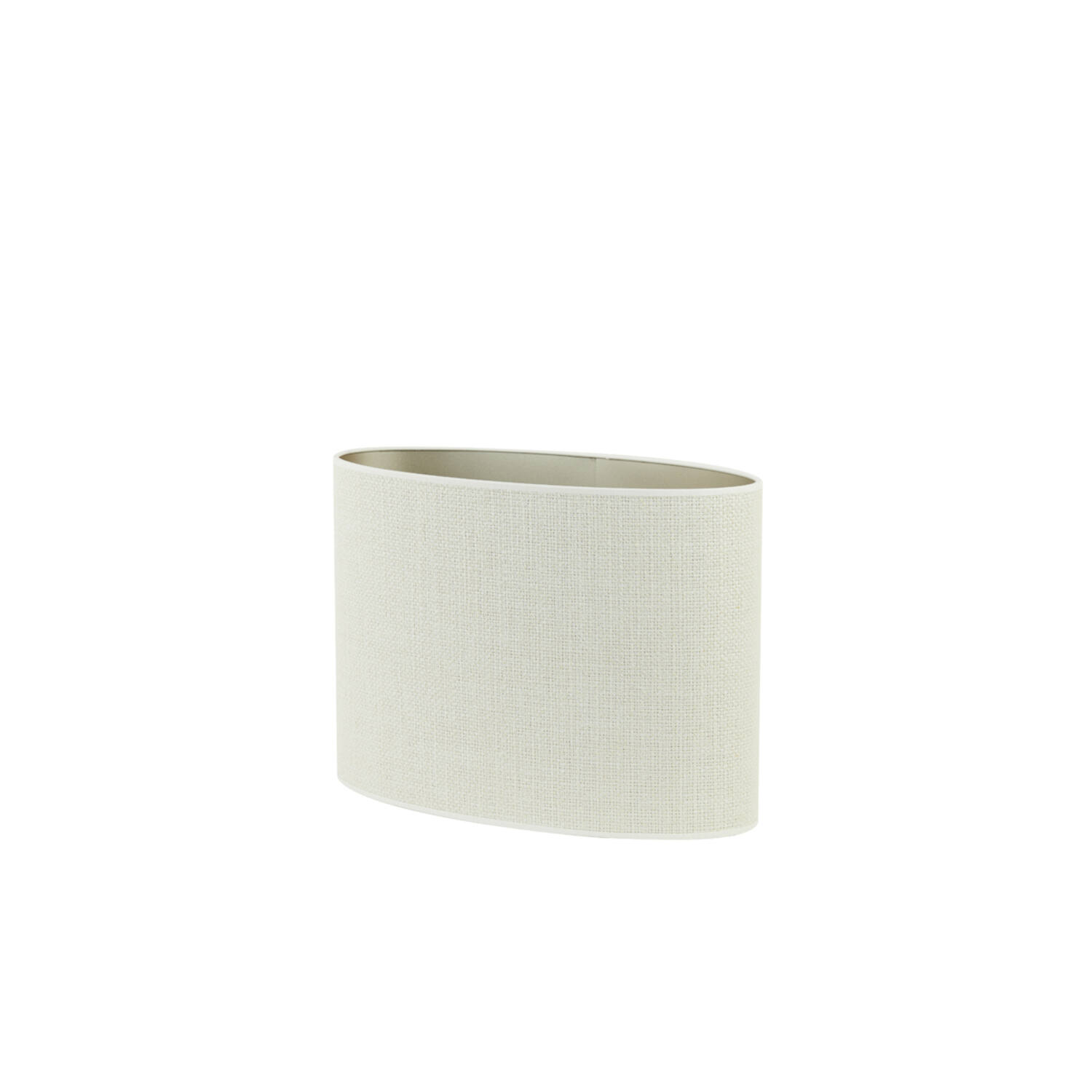 Élégant abat-jour ovale blanc Light & Living Saverna – Image 4