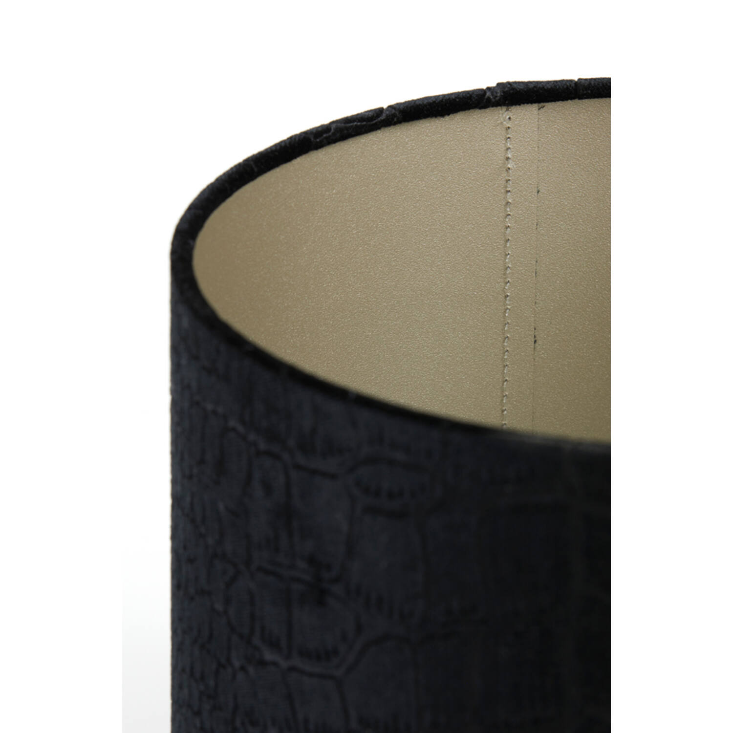 Abat-jour botanique noir imprimé animal Light & Living Praya – Image 3