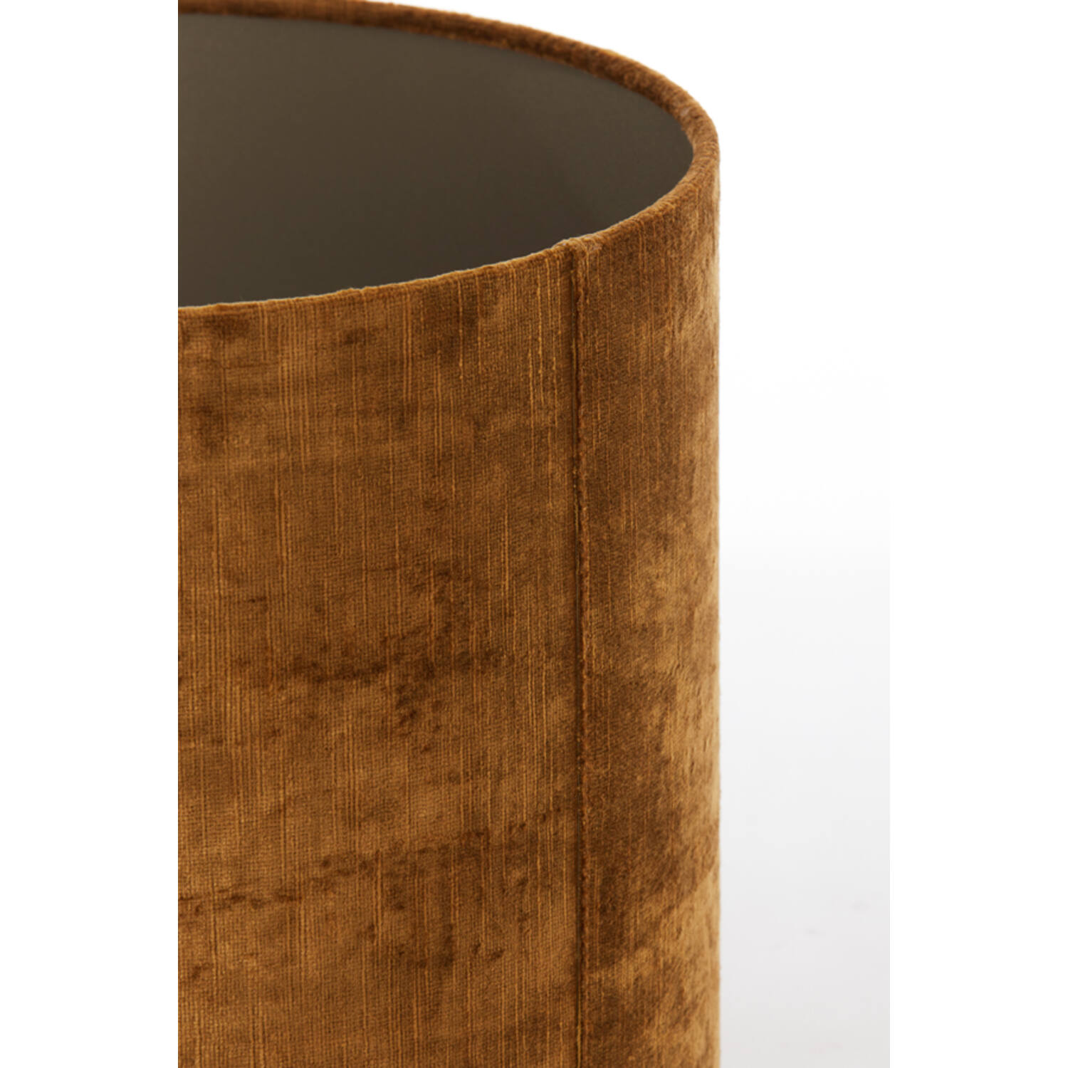 Abat-jour classique jaune ocre avec intérieur argenté Light & Living Gemstone – Image 5