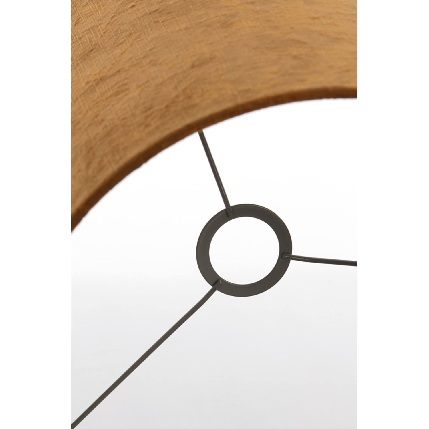 Abat-jour classique jaune ocre avec intérieur argenté Light & Living Gemstone – Image 7