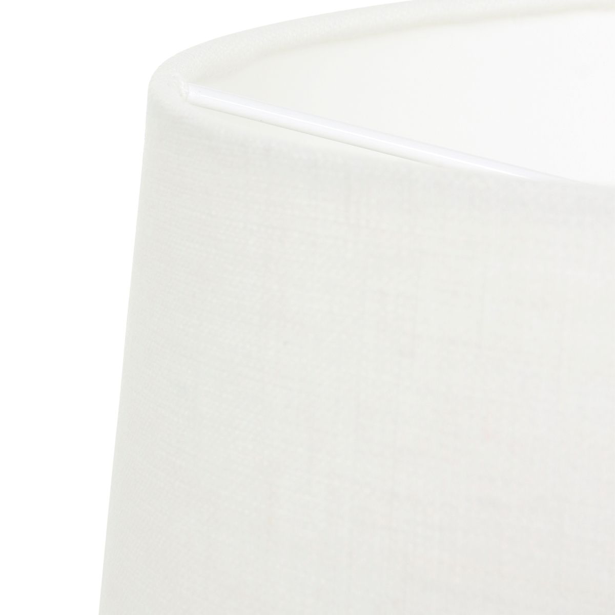 Abat-jour blanc en tissu moderne Steinhauer – Image 3